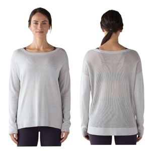 Lululemon Well Being Grey Sweater